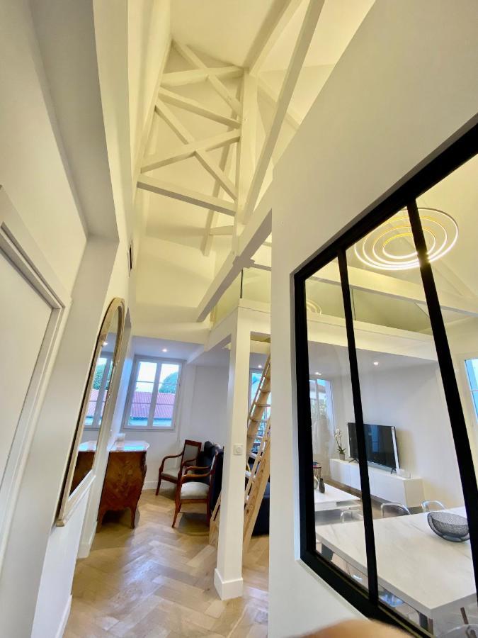 Piscine Et Jacuzzi Loft Ravissant Dans Une Maison Basque อองเกลต์ ภายนอก รูปภาพ